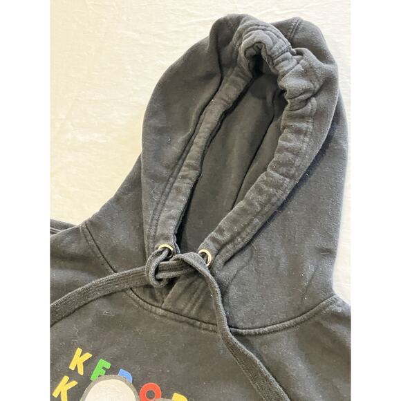 Keroppi Hoodie THICK Sweatshirt Fuzzy Lined Hood Unisex Size XL - Picture 8 of 11